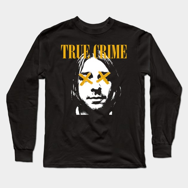 True Crime Seattle Grunge Rock Long Sleeve T-Shirt by Soulphur Media